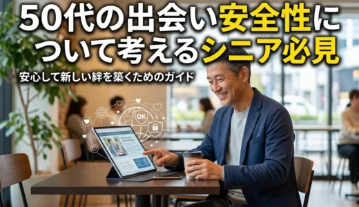 50代の出会い安全性について考えるシニア必見