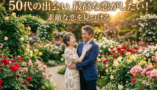 50代の出会い　最高な恋がしたい！素敵な恋を見つける