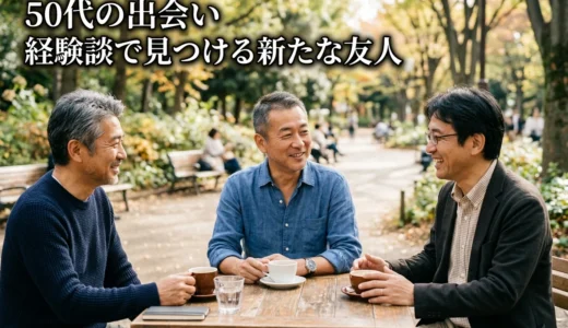 50代の出会い　経験談で見つける新たな友人