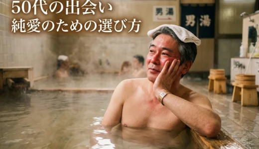 50代の出会い 純愛のための選び方