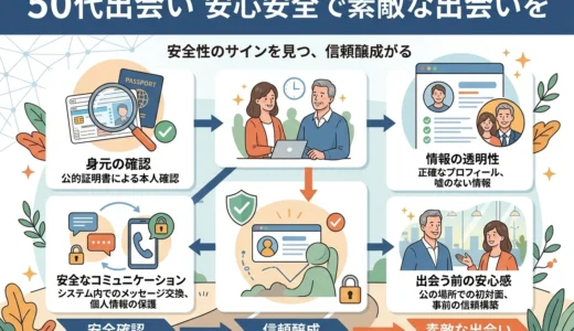 50代出会い安心安全で素敵な出会いを