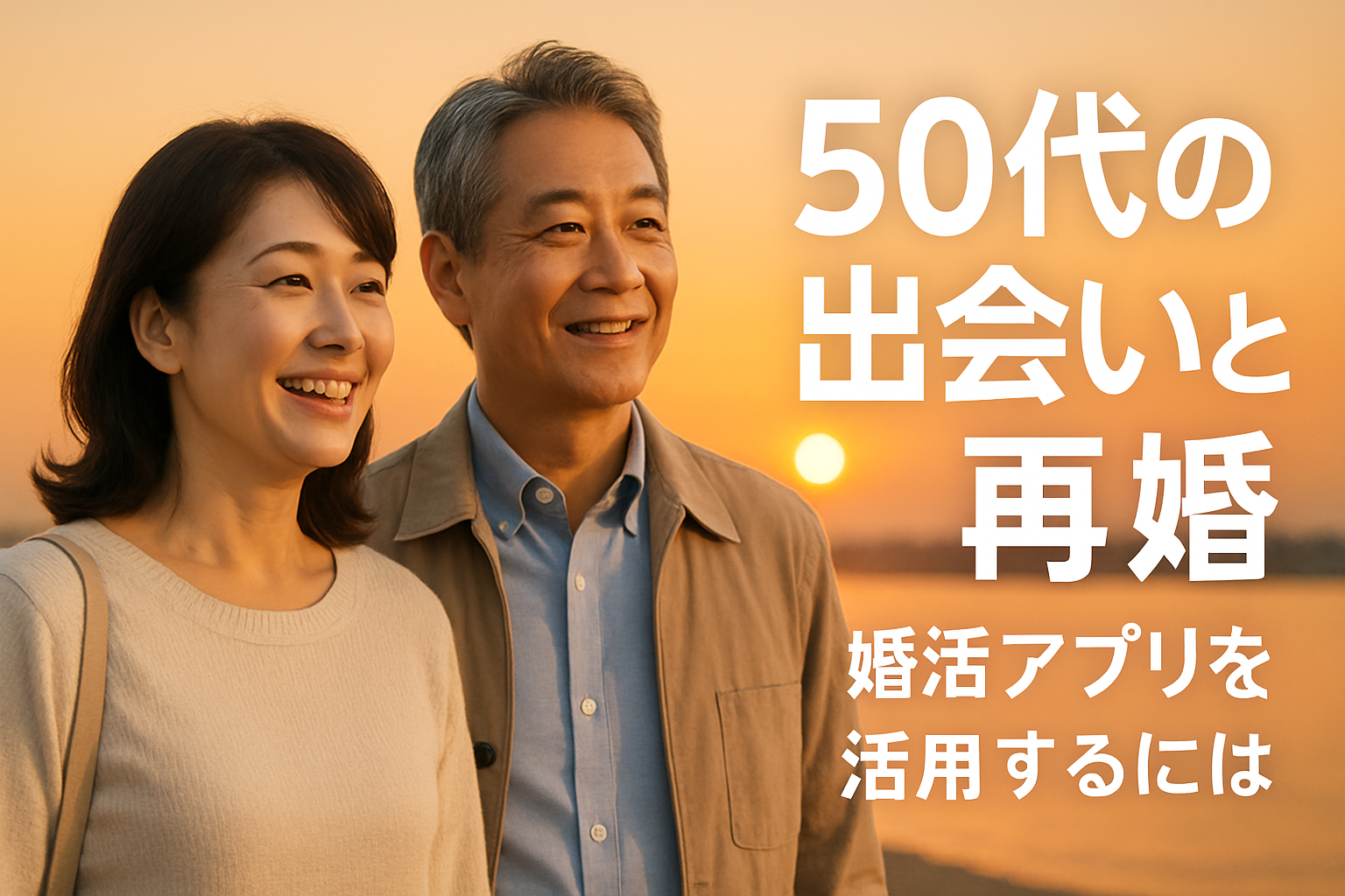 50代の出会い再婚｜出会い系活用法
