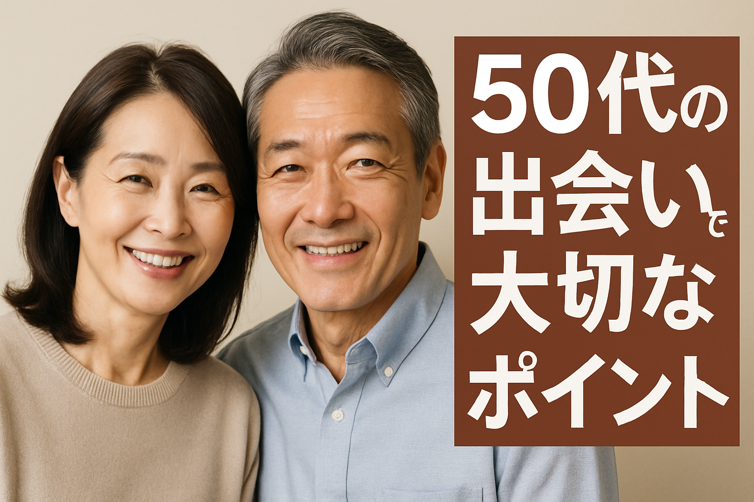 50代で本気の恋を掴むメッセージの黄金ルール