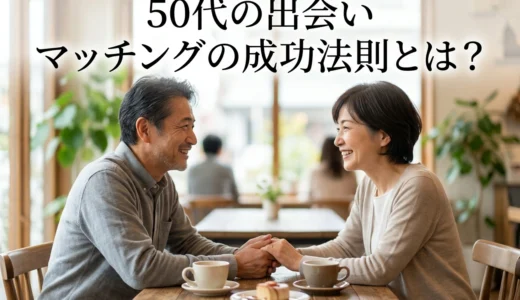 50代の出会い　マッチングの成功法則とは？