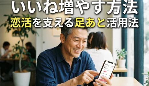 いいね増やす方法　恋活を支える足あと活用法