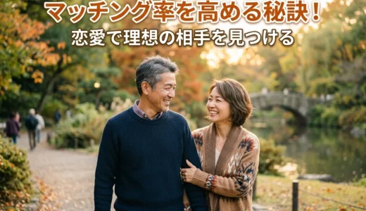 マッチング率を高める秘訣！恋愛で理想の相手を見つける