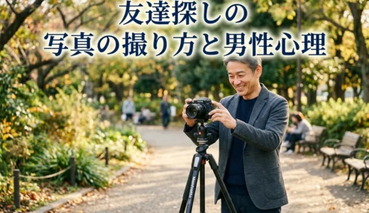 友達探しの写真の撮り方と男性心理