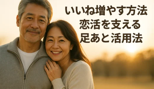 いいね増やす方法　恋活を支える足あと活用法