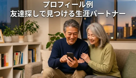 プロフィール例 友達探しで見つける生涯パートナー