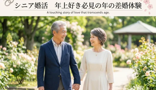シニア婚活　年上好き必見の年の差婚体験