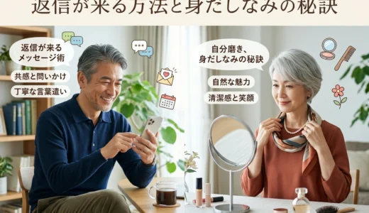 返信が来る方法と身だしなみの秘訣