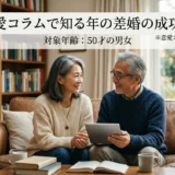 恋愛コラムで知る年の差婚の成功術
