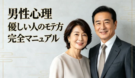男性心理 優しい人のモテ方完全マニュアル