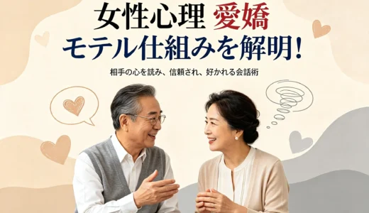 女性心理 愛嬌 モテル仕組みを解明！