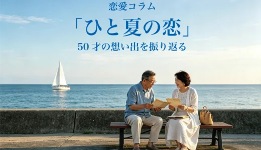 恋愛コラム　ひと夏の恋　50才の想い出を振り返る