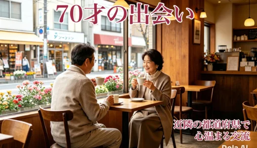 70代の出会い、近隣都道府県で心温まる出会い