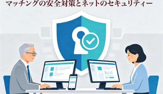 マッチングの安全対策　ネットのセキュリティー