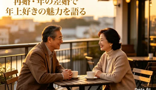 再婚・年の差婚で年上好きの魅力を語る