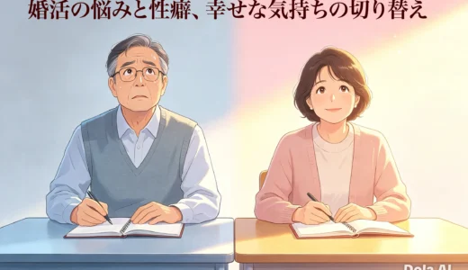 婚活の悩みと性癖、幸せな気持ちの切り替え