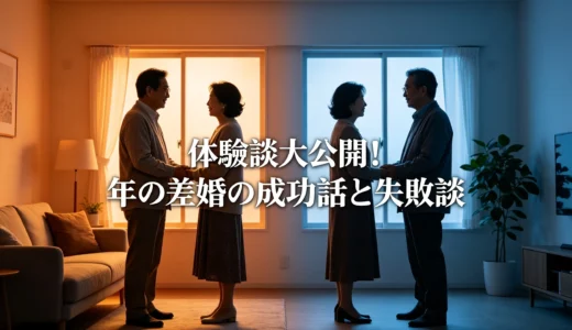 体験談大公開！年の差婚の成功話と失敗談