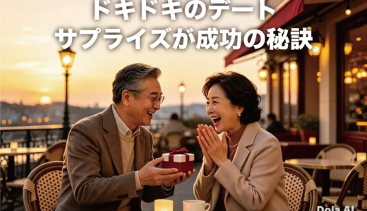 ドキドキのデート！サプライズが秘訣の成功法
