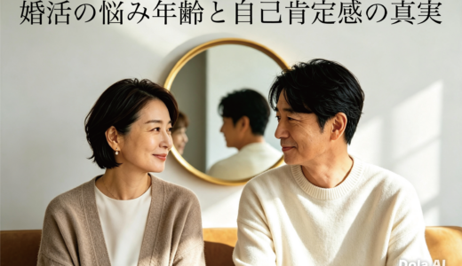 婚活の悩み年齢と自己肯定感の真実